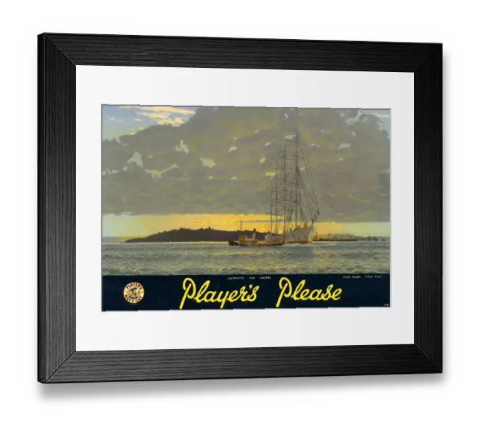 Framed Print : Falmouth for Orders, 1958 Framed Print : Falmouth for Orders, 1958