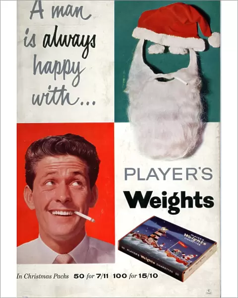 A man is always happy with, Players Weights, 1960