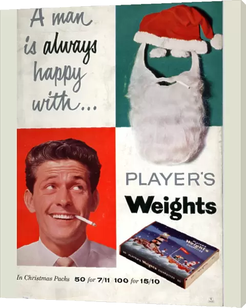 A man is always happy with, Players Weights, 1960
