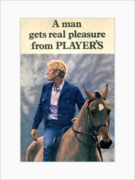 A man gets real pleasure from PLAYER S, 1967