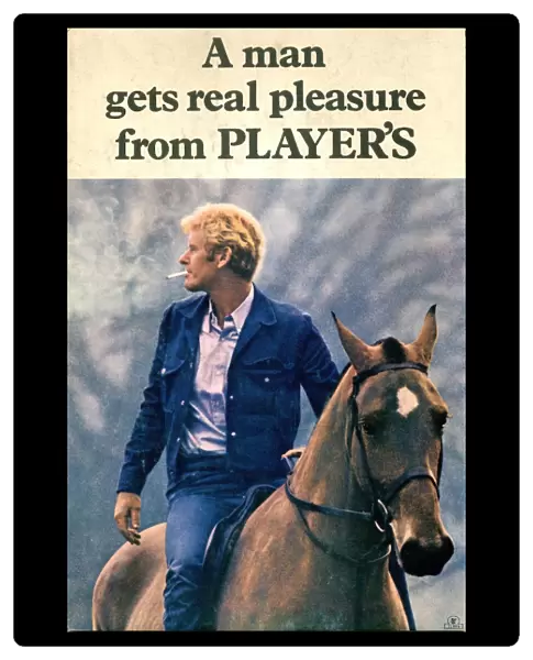 A man gets real pleasure from PLAYER S, 1967