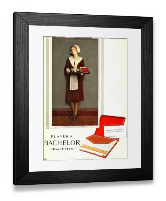 Framed Print : Bachelors: The Programme Seller, 1910=1960