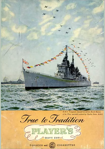 Navy Cut: HMS Vanguard, 1940=1960