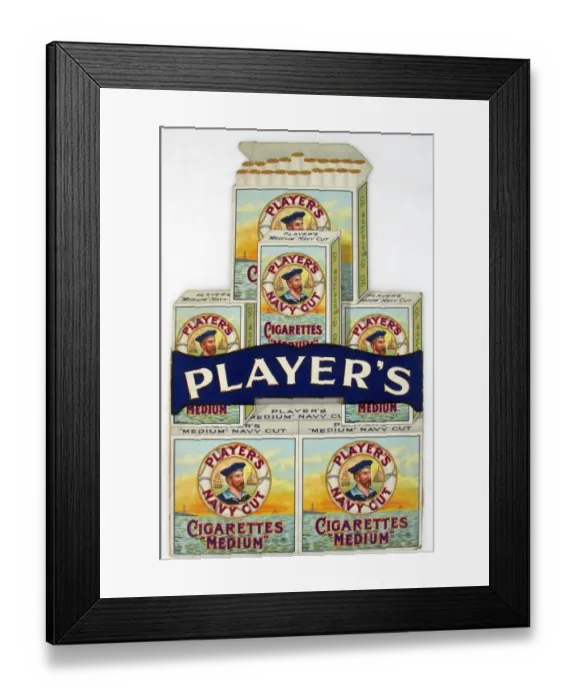 Framed Print : Navy Cut Medium Cigarettes, 1927 Framed Print : Navy Cut Medium Cigarettes, 1927