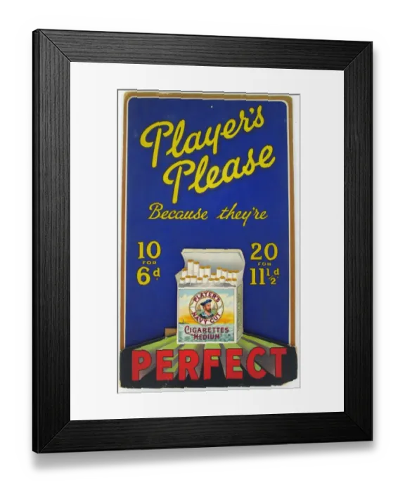 Framed Print : Navy Cut Medium Cigarettes, 1927 Framed Print : Navy Cut Medium Cigarettes, 1927