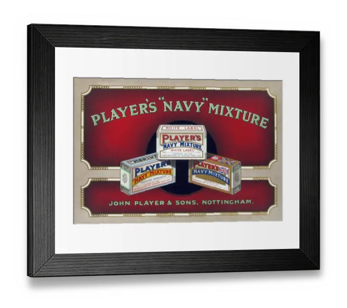 Framed Print : Navy Mixture tobacco, 1922=23 Framed Print : Navy Mixture tobacco, 1922=23