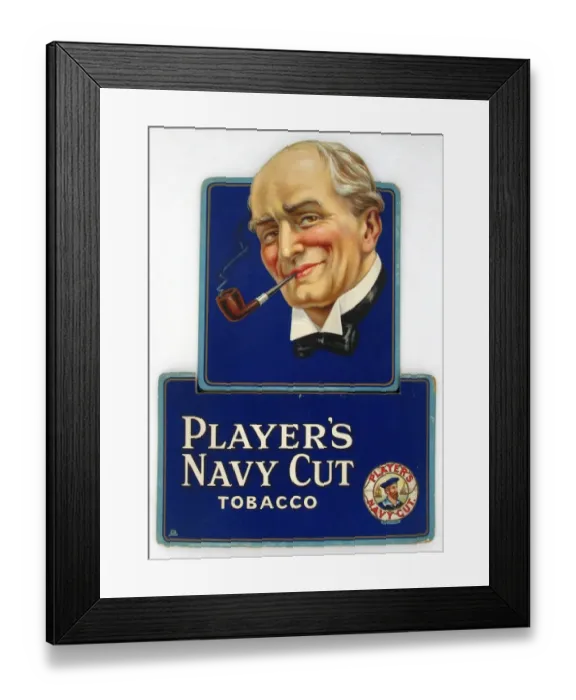 Framed Print : Navy Cut tobacco, 1924=25