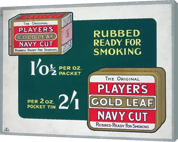 Navy Cut Gold Leaf tobacco, 1928
