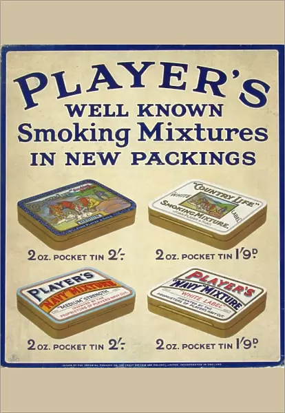 Mixed tobacco brands, 1928