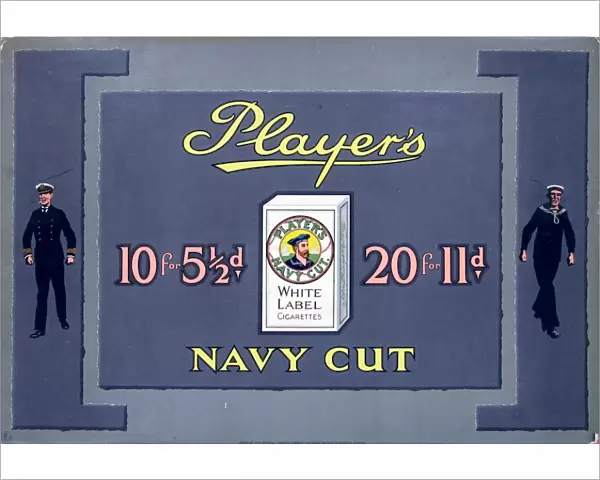 Navy Cut White Label cigarettes, 1926