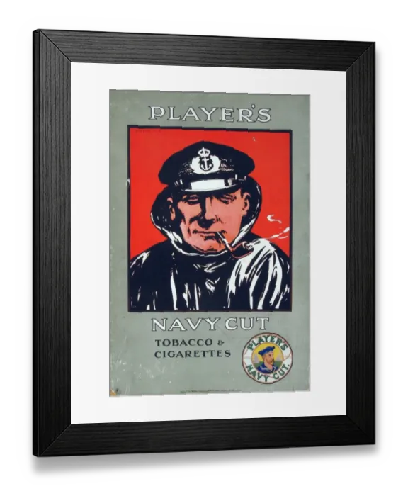 Framed Print : Navy Cut Tobacco and Cigarettes, 1924=26 Framed Print : Navy Cut Tobacco and Cigarettes, 1924=26