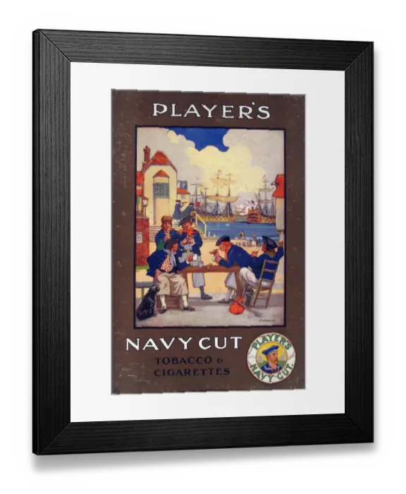 Framed Print : Navy Cut Tobacco and Cigarettes, 1916=26 Framed Print : Navy Cut Tobacco and Cigarettes, 1916=26