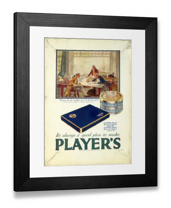 Framed Print : Navy Cut Medium Tobacco and Cigarettes, 1928 Framed Print : Navy Cut Medium Tobacco and Cigarettes, 1928