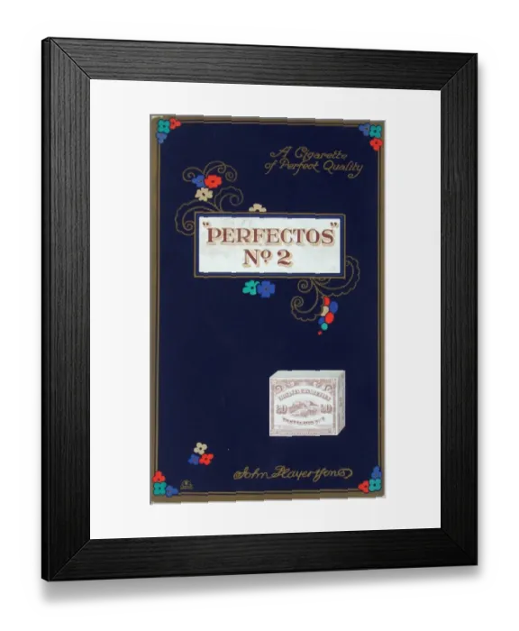 Framed Print : Perfectos No. 2 Cigarettes, 1926=27 Framed Print : Perfectos No. 2 Cigarettes, 1926=27