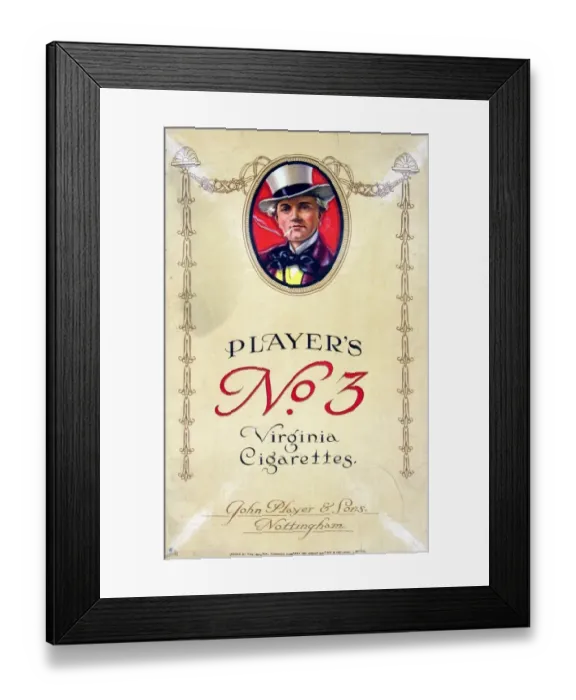 Framed Print : No. 3 cigarettes, 1921=22