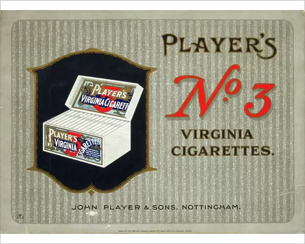 No. 3 cigarettes, 1920=21