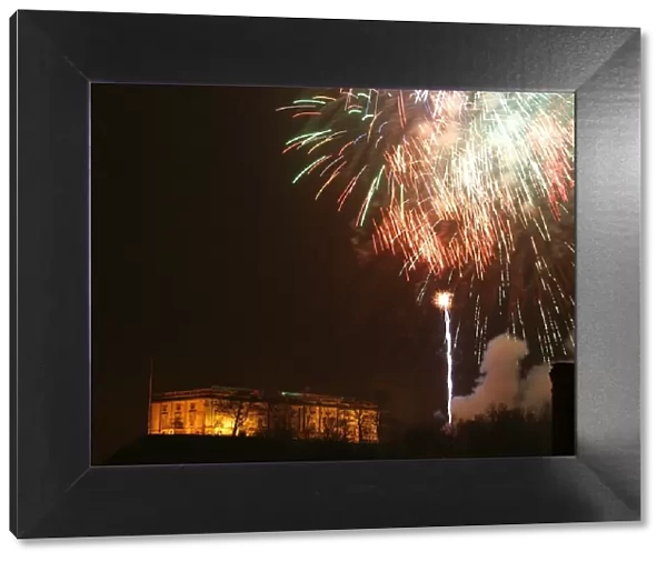 Nottingham Castle, fireworks