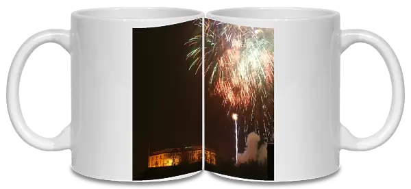 Nottingham Castle, fireworks