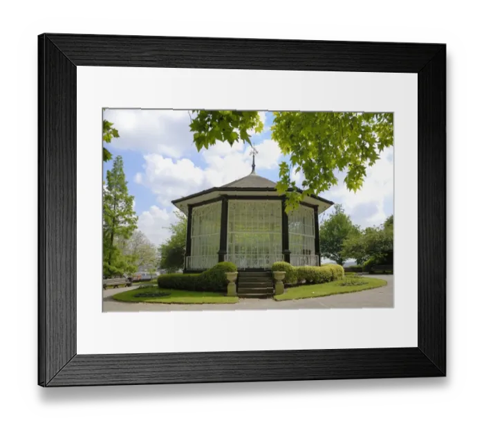 Framed Print : Nottingham Castle Bandstand Framed Print : Nottingham Castle Bandstand