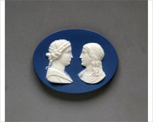 medallion, made by Josiah Wedgwood and Sons Ltd. 1775-1780