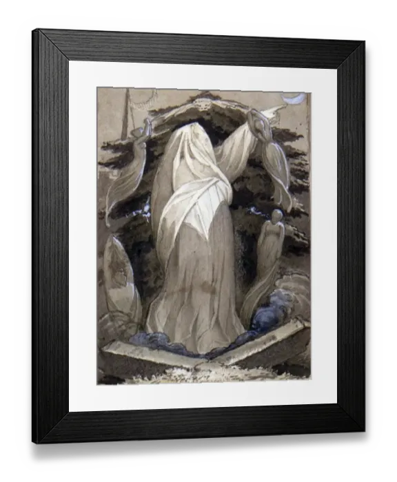 Framed Print : Illustration of the Works of Robert Blair, by W. Gardiner Framed Print : Illustration of the Works of Robert Blair, by W. Gardiner