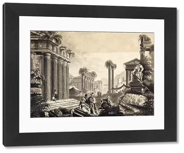 Ruins of Athens, by R. H. 9. 1841