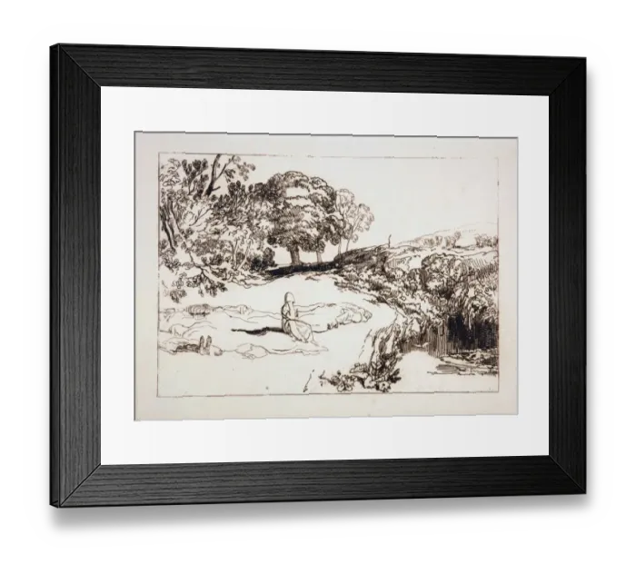 Framed Print : Rizpah, by J. M. W. Turner Framed Print : Rizpah, by J. M. W. Turner