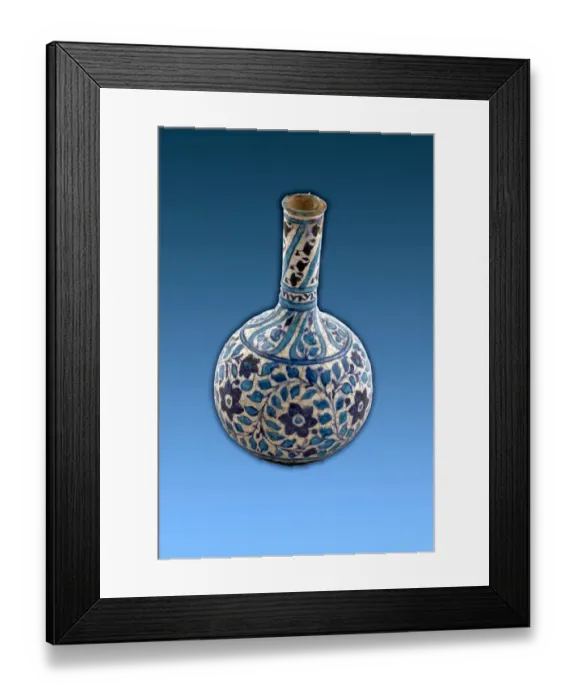 Framed Print : jar, Bombay School of Art, India, 1800-1879