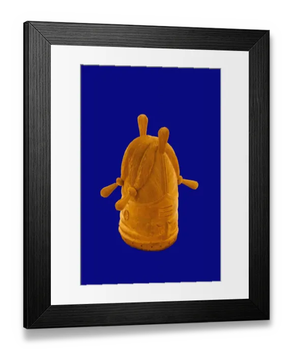 Framed Print : female initiation mask, Sierra Leone, 1800-1900 Framed Print : female initiation mask, Sierra Leone, 1800-1900