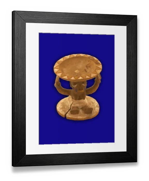Framed Print : ifa bowl, Nigerian, 1800-1878 Framed Print : ifa bowl, Nigerian, 1800-1878
