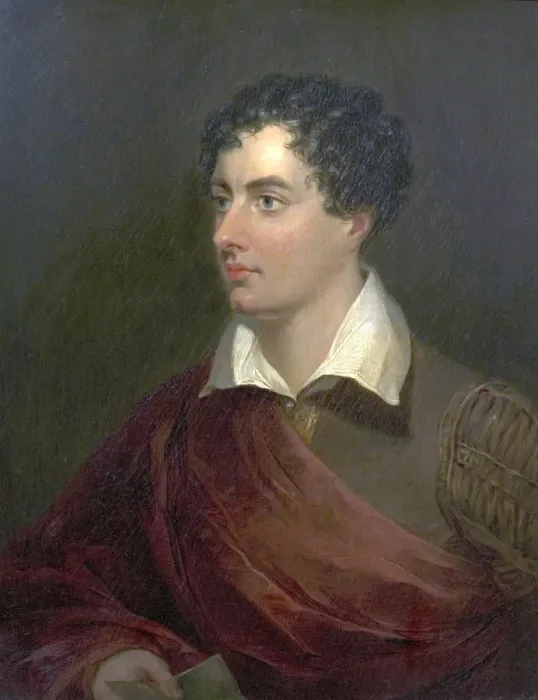 Framed Print : 6th Lord Byron (1788-1824) Framed Print : 6th Lord Byron (1788-1824)