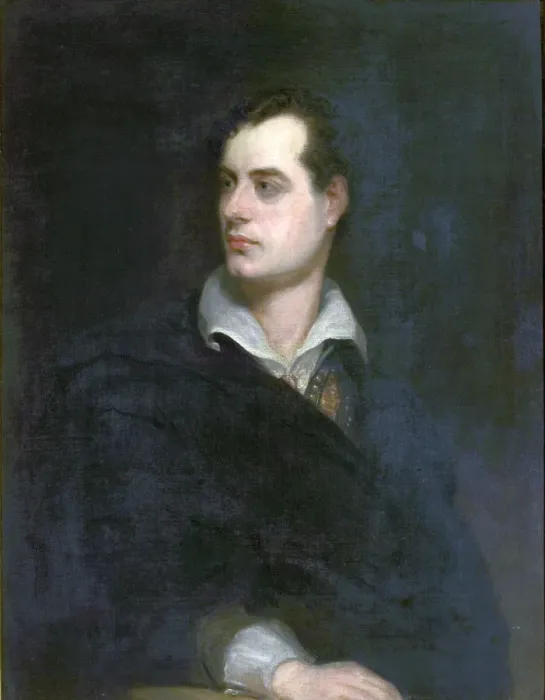 Framed Print : 6th Lord Byron (1788-1824)