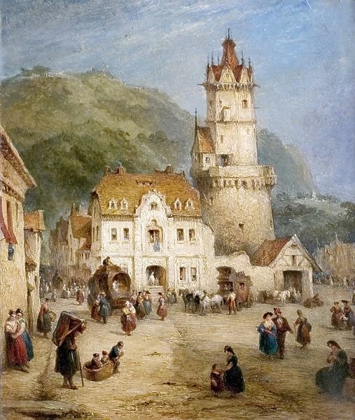 Andernach, Prussia, by George Jones, 1863