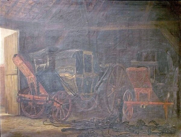 Carriages. Artist: Norton, A. - Title: Carriages - Date