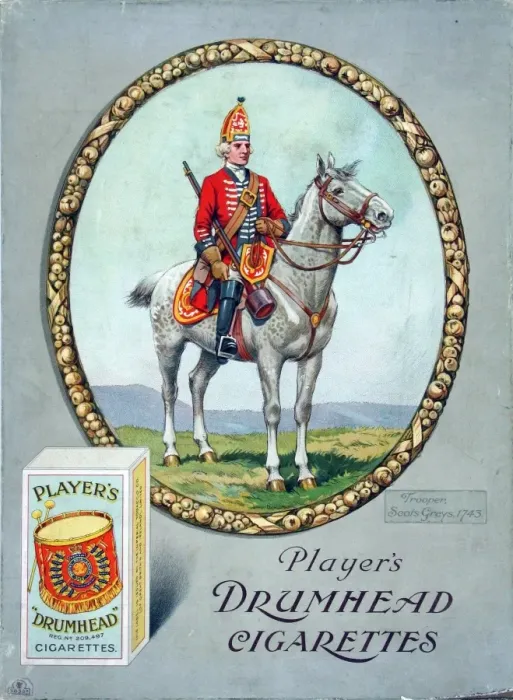 Framed Print : Drumhead Cigarettes, 1923 Framed Print : Drumhead Cigarettes, 1923