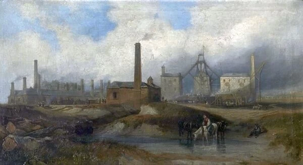 Industrial Scene - John Wilson Carmichael
