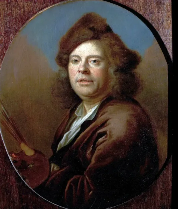 Framed Print : Jan Siberechts (1627-c. 1703) - Nicolas de Largilliere Framed Print : Jan Siberechts (1627-c. 1703) - Nicolas de Largilliere