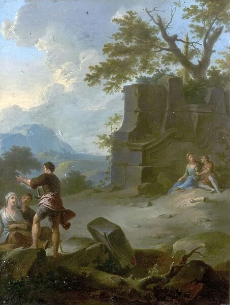 Landscape with Figures and Ruins