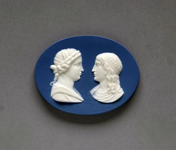 medallion, made by Josiah Wedgwood and Sons Ltd., 1775-1780