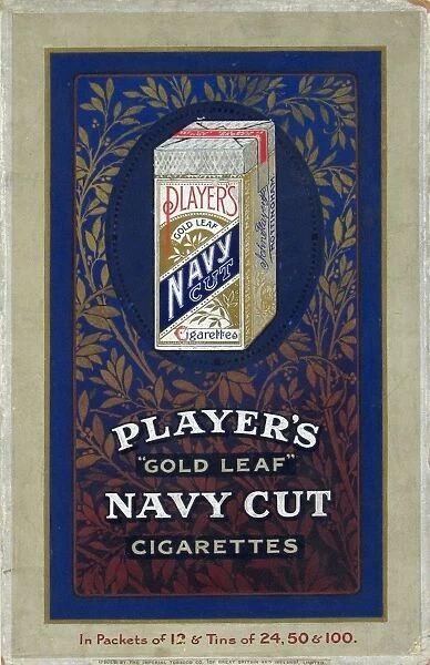 Navy Cut Gold Leaf Cigarettes, 1920=21