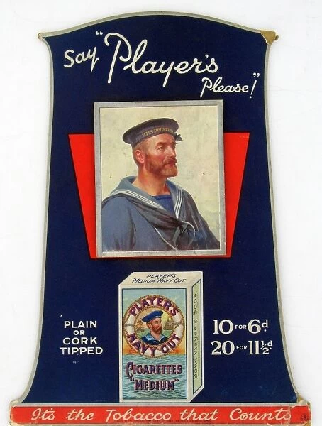 Navy Cut Medium Cigarettes, 1928=29