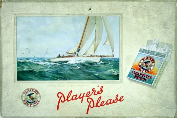 Framed Print : Navy Cut Medium Cigarettes, 1931
