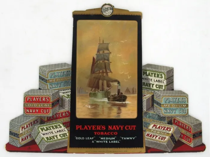 Framed Print : Navy Cut mixed brands, 1922