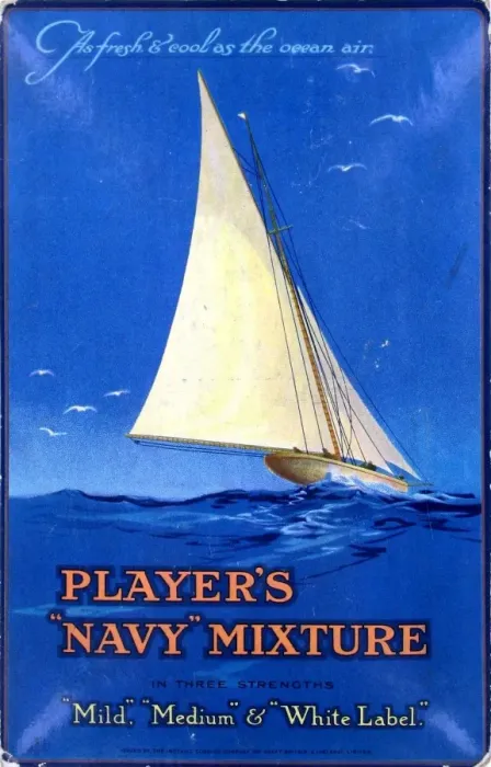 Framed Print : Navy Mixture tobacco, 1924
