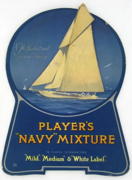Framed Print : Navy Mixture tobacco, 1925 Framed Print : Navy Mixture tobacco, 1925