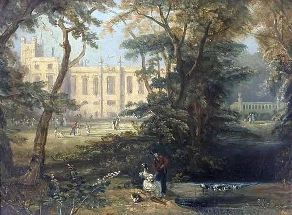 Newstead Abbey, Nottinghamshire, from the South - Unknown Artist