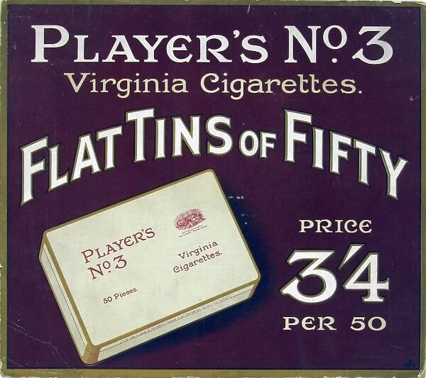 No. 3 cigarettes, 1929