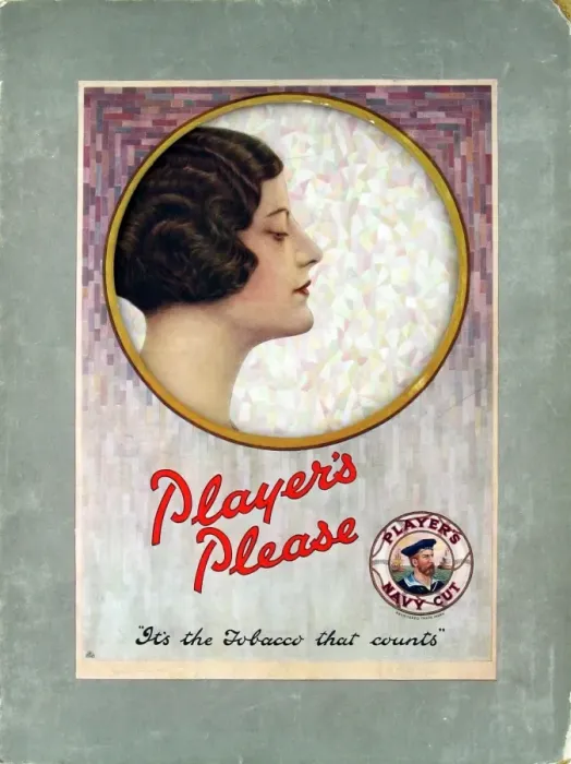 Framed Print : Players Please, 1927=28 Framed Print : Players Please, 1927=28