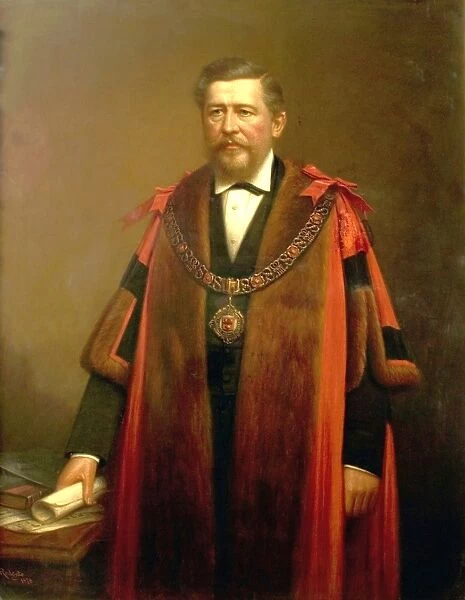 Portrait of Alderman William George Ward, by Sylvanus Redgate