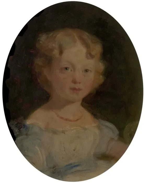 Framed Print : Portrait of a Child - Margaret Sarah Carpenter ( Attributed to ) Framed Print : Portrait of a Child - Margaret Sarah Carpenter ( Attributed to )